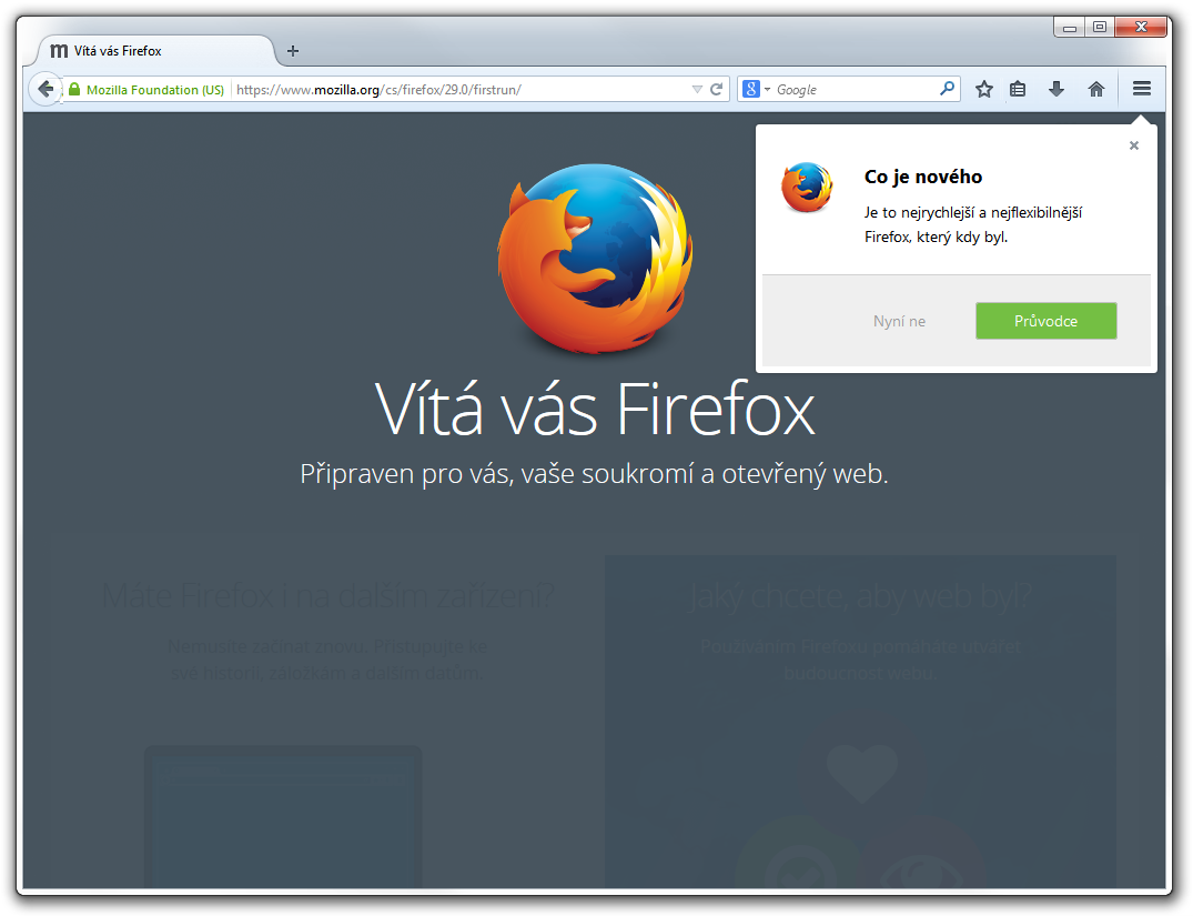 Firefox 29