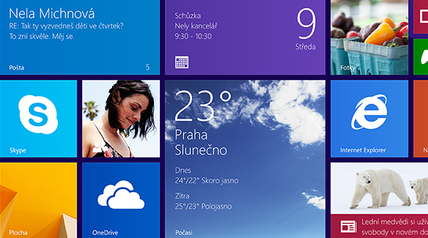 new win8 newblue welcome startscreen