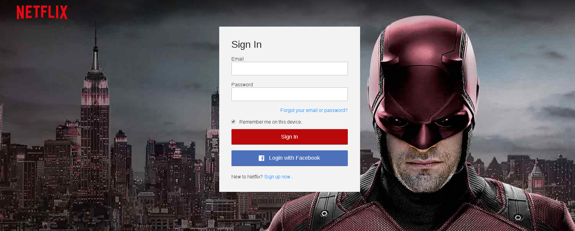 netflix phishing site