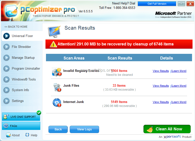 pc optimalizer