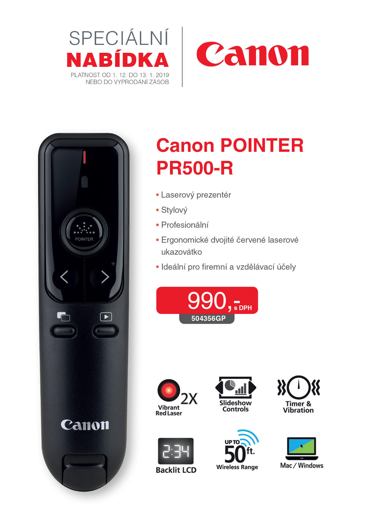 canon prosinec 18