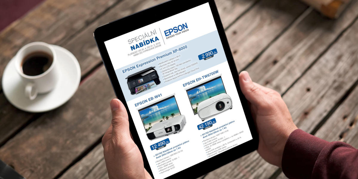 Speciální nabídka EPSON