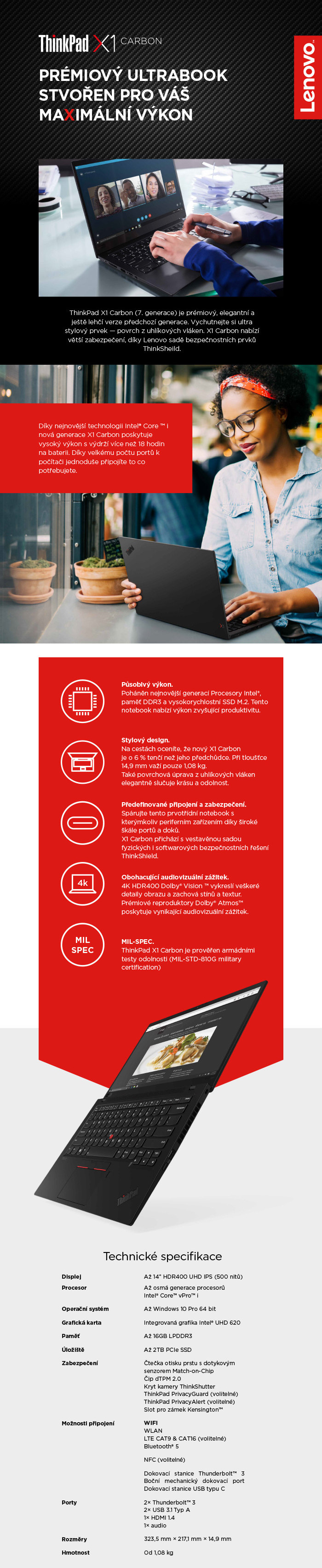think pad x1 datasheet