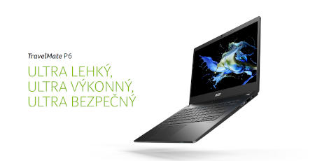 Acer TravelMate P6: Mobilní - Profesionální - Zabezpečený