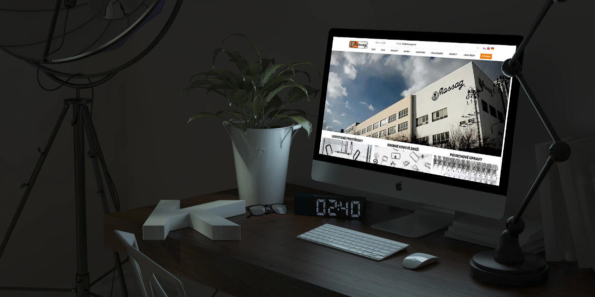 Převzali jsme a web massag.com a předělali do našeho CMS