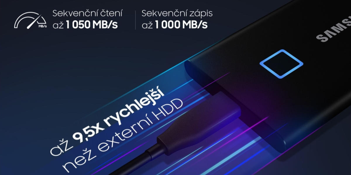 Externí SSD - T7 Touch
