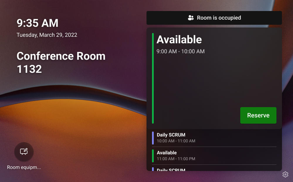 Hardware occupancy sensor integration