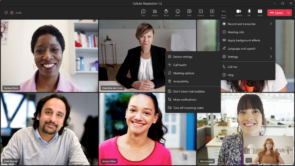 Meeting Toolbar Usability Improvements