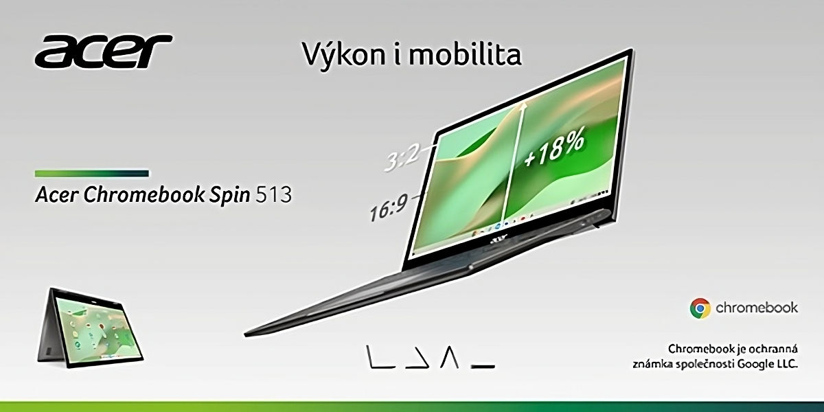 Chromebooky Acer vám pomůžou zvládnout jakýkoliv úkol
