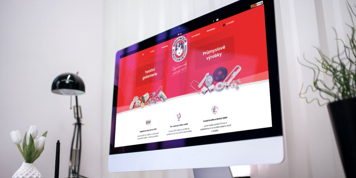 Nový web KON-I-NOOR